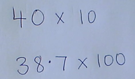A Video on Multiplying by 10 to the power of n.